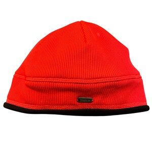 Frost Bite Coral Fleece Lined Beanie Hat
